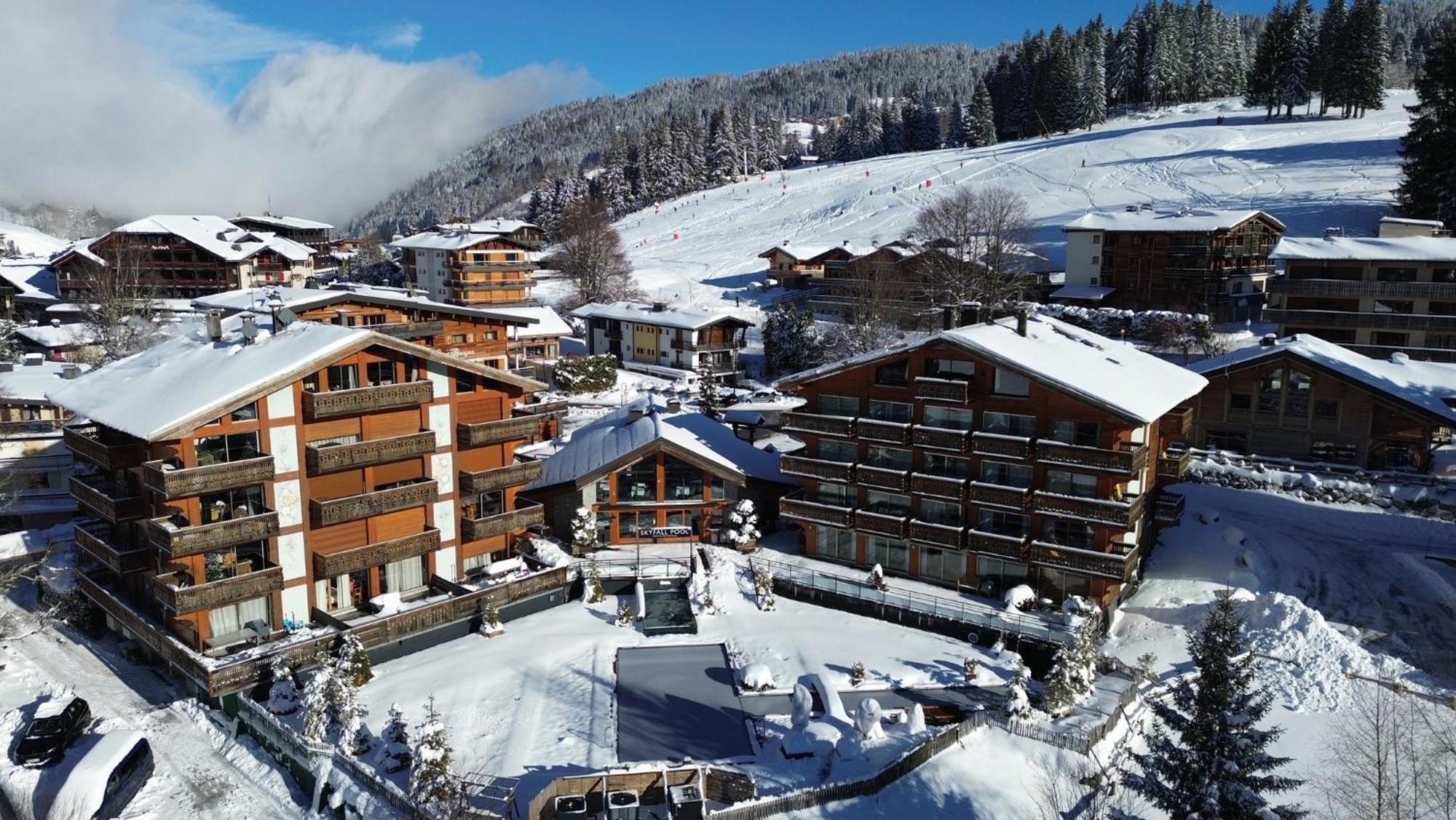 Hotel Le Labrador 1971 Les Gets Esterno foto